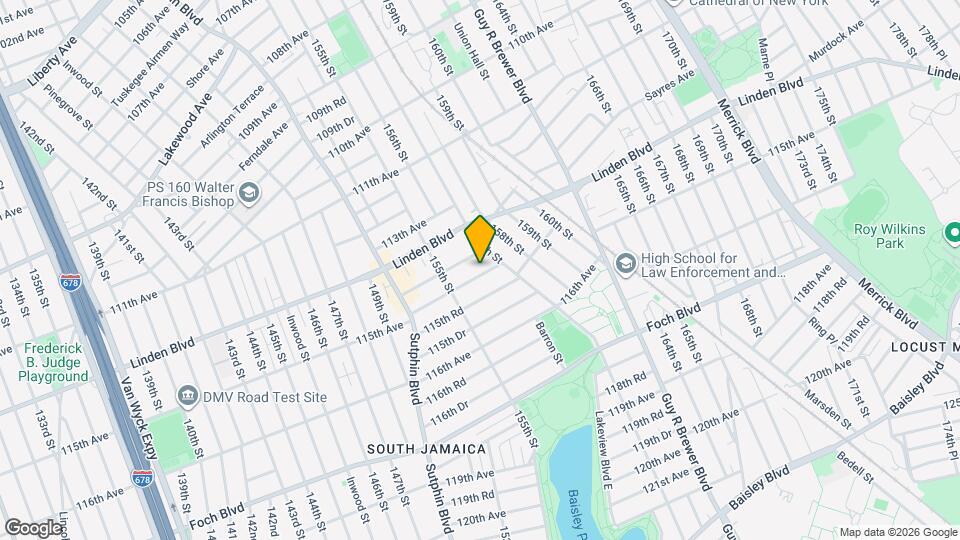 155-41 115th Ave Mapa y Detalles de la Ubicación