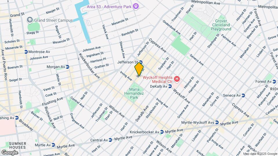 208 STARR ST Mapa y Detalles de la Ubicación