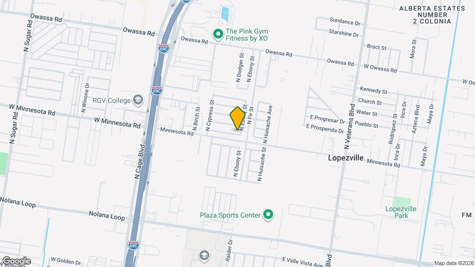 701 E Arapaho Ave Mapa y Detalles de la Ubicación