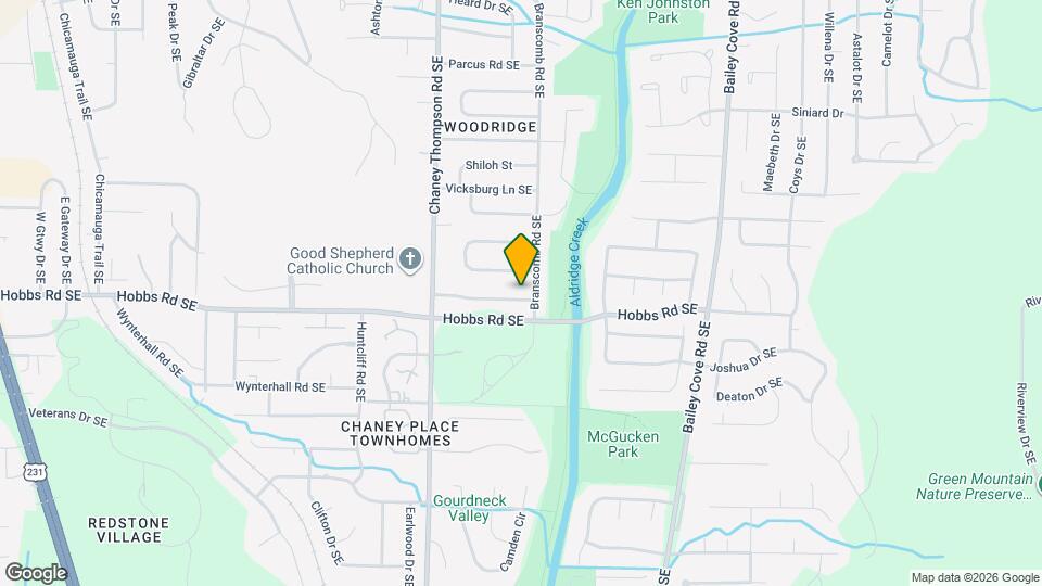 1027 Riverchase Rd SE Map and Location Details