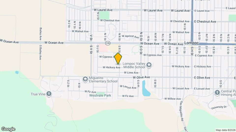 309 S R St Map and Location Details