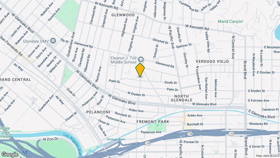 701 South St Mapa y Detalles de la Ubicación