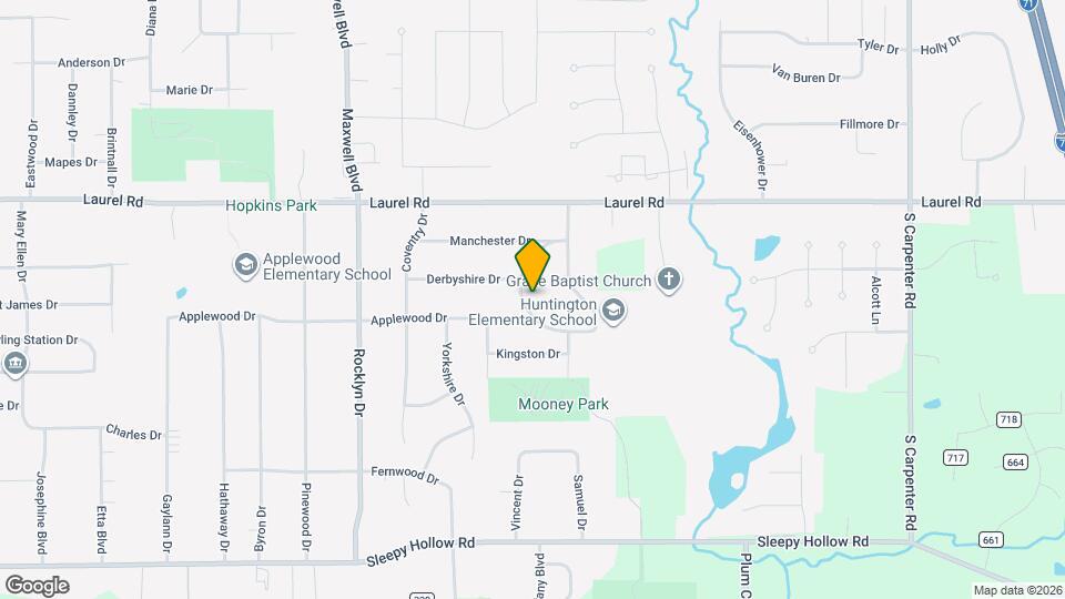 1891 Huntington Cir Map and Location Details