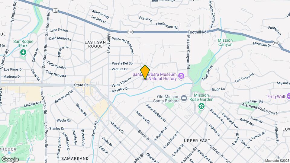 2727 Miradero Dr Map and Location Details