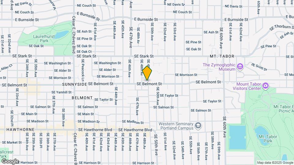 825 SE 49th Ave Mapa y Detalles de la Ubicación