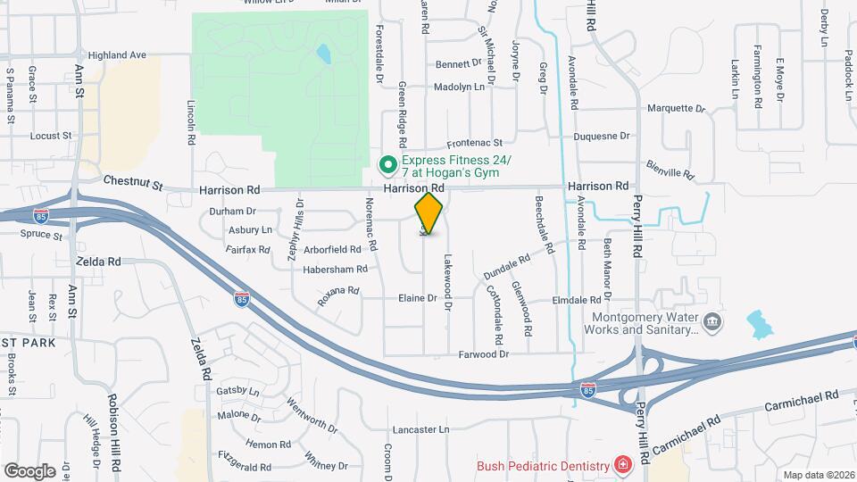 1123 Karen Rd Map and Location Details