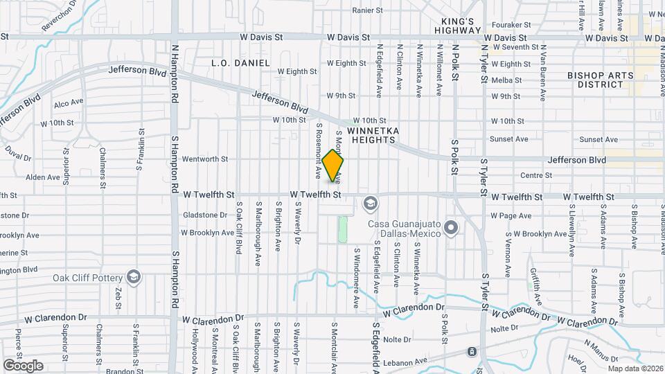 339 S Montclair Ave Map and Location Details