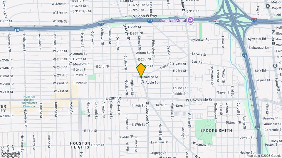 6109 N Main St Map and Location Details