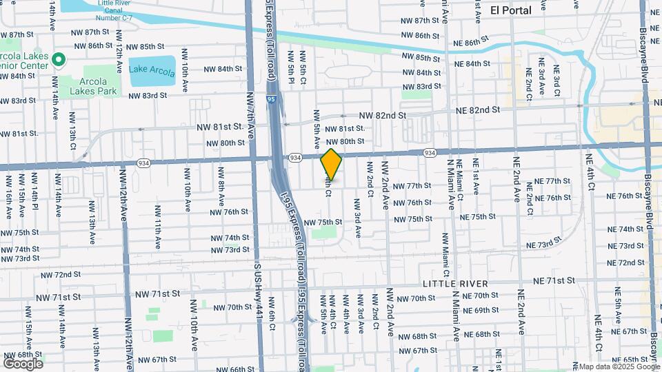 445 77th Map and Location Details