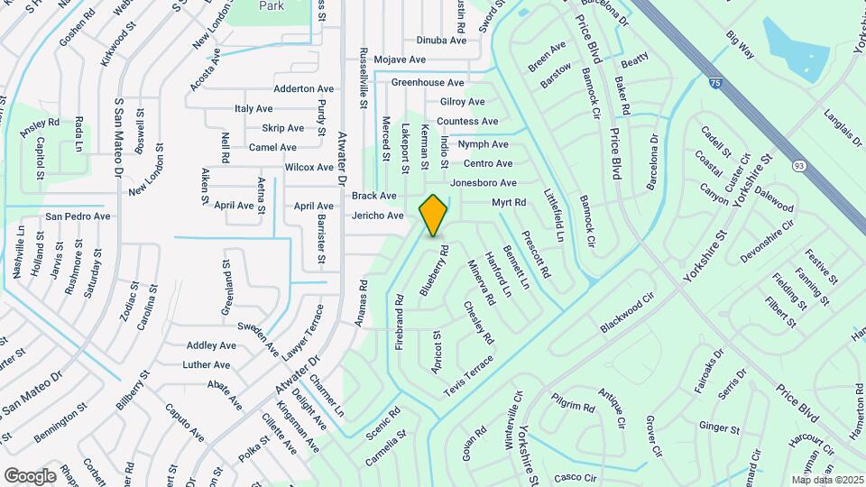 2121 Firebrand Rd Map and Location Details