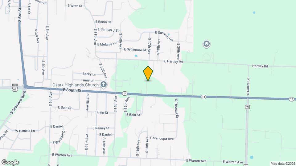 1522 S Tuscany Ct Map and Location Details