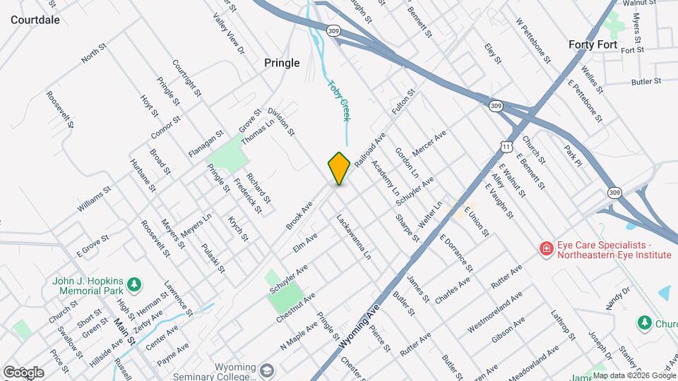 169 Division St Map and Location Details