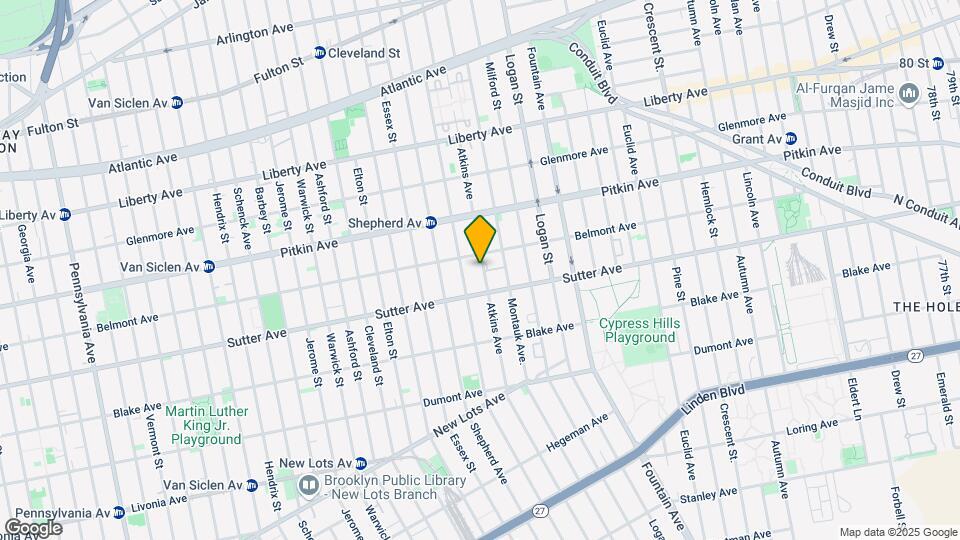 256 Atkins Ave Mapa y Detalles de la Ubicación