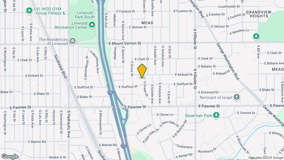 2215 S Green St Map and Location Details