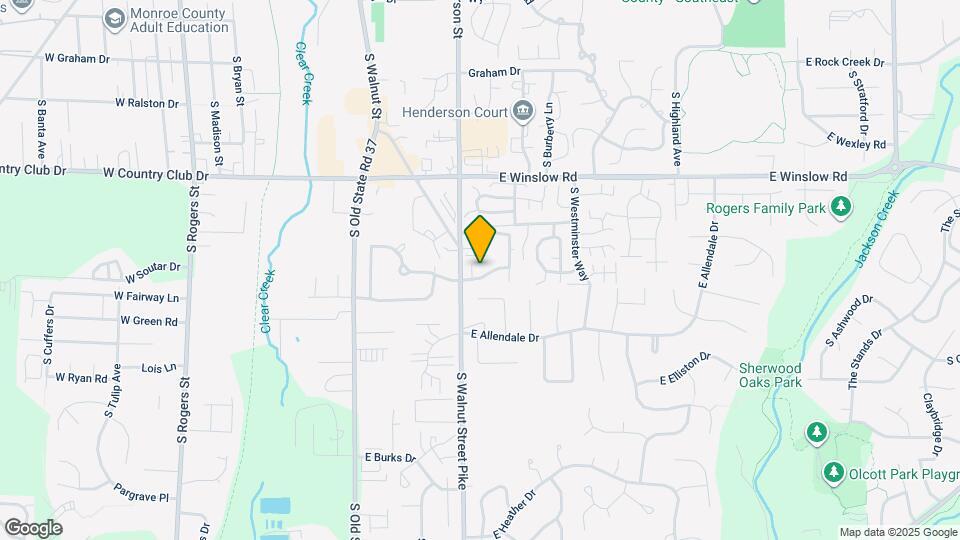 864 E Sherwood Hills Dr Map and Location Details