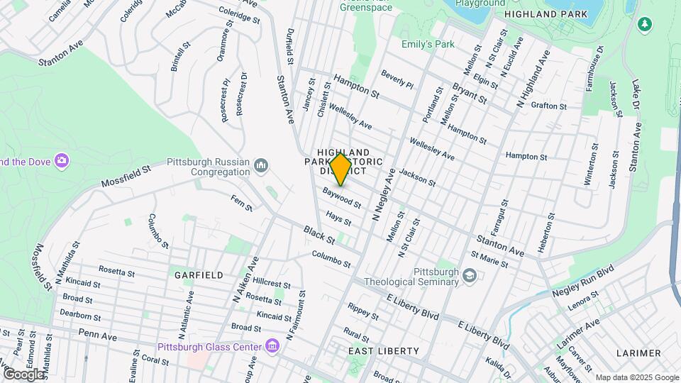 5443 Baywood St Mapa y Detalles de la Ubicación