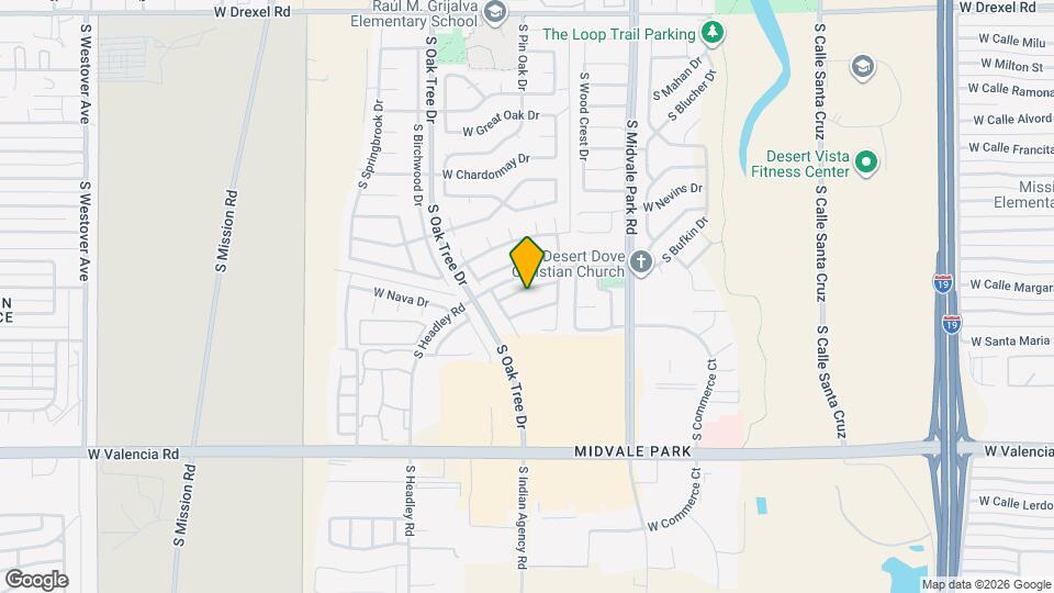 1735 W Summer Dawn Dr Map and Location Details