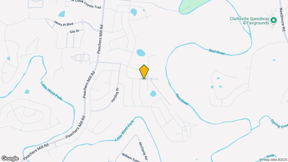 1030 Garner Hills Dr Map and Location Details