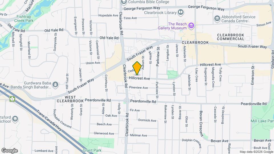 32059 Hillcrest Ave Map and Location Details