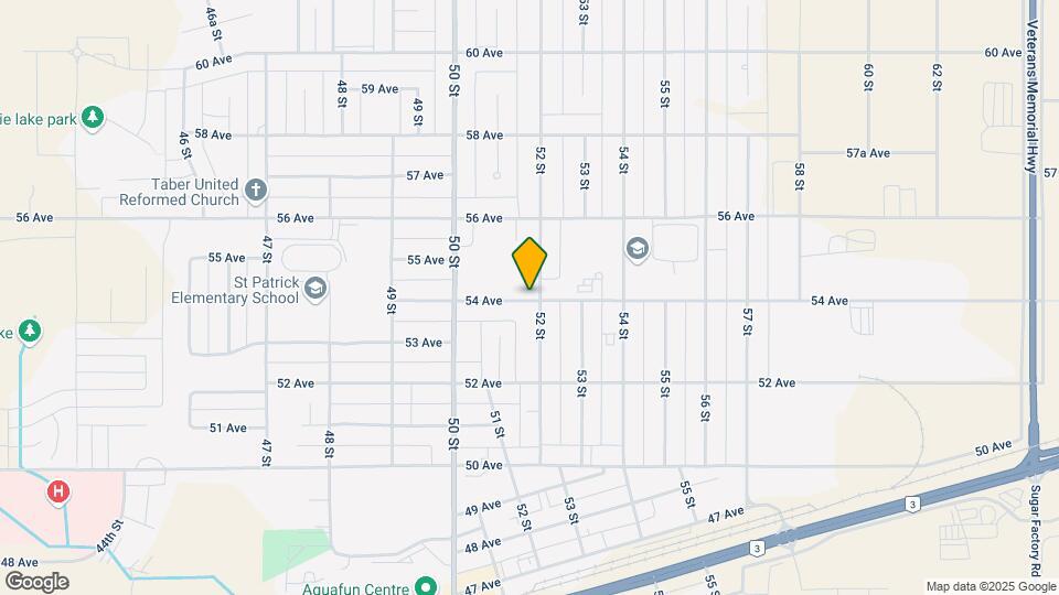 5121-51254 54 Ave Map and Location Details