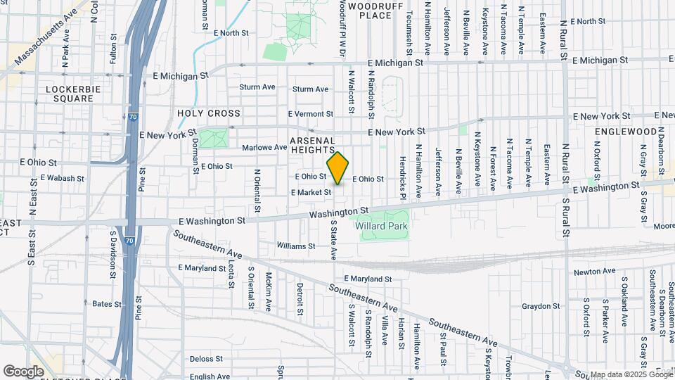 103 N State Ave Map and Location Details