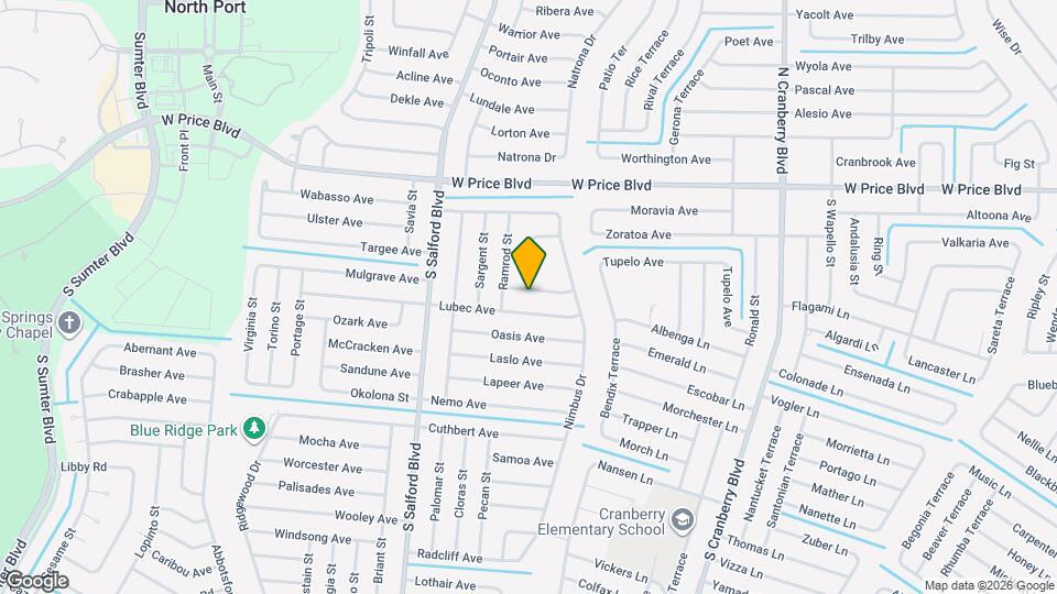 3595 Starboard Ave Map and Location Details