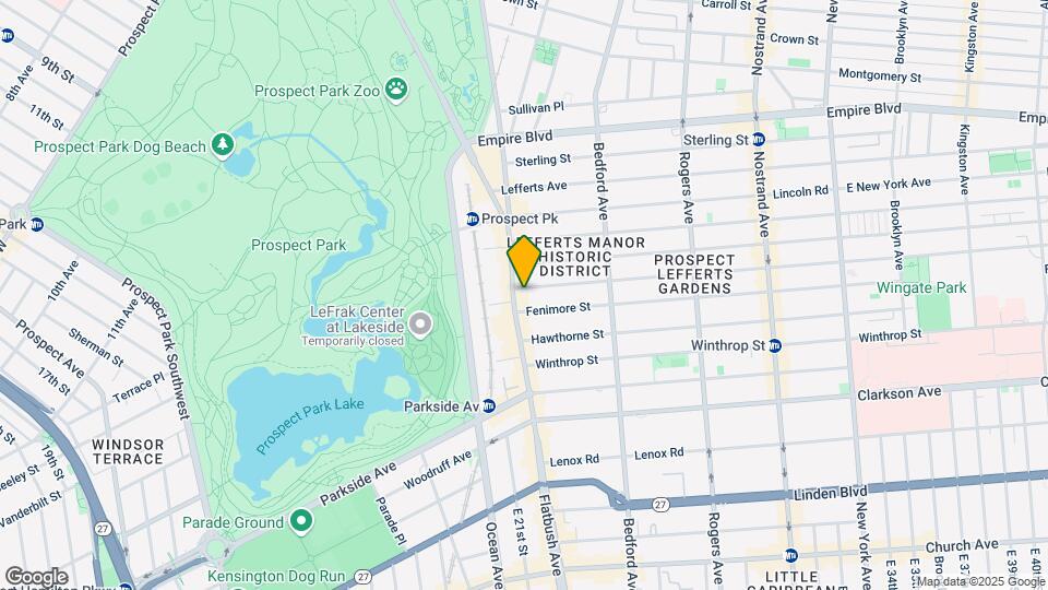 611 Flatbush Ave Map and Location Details