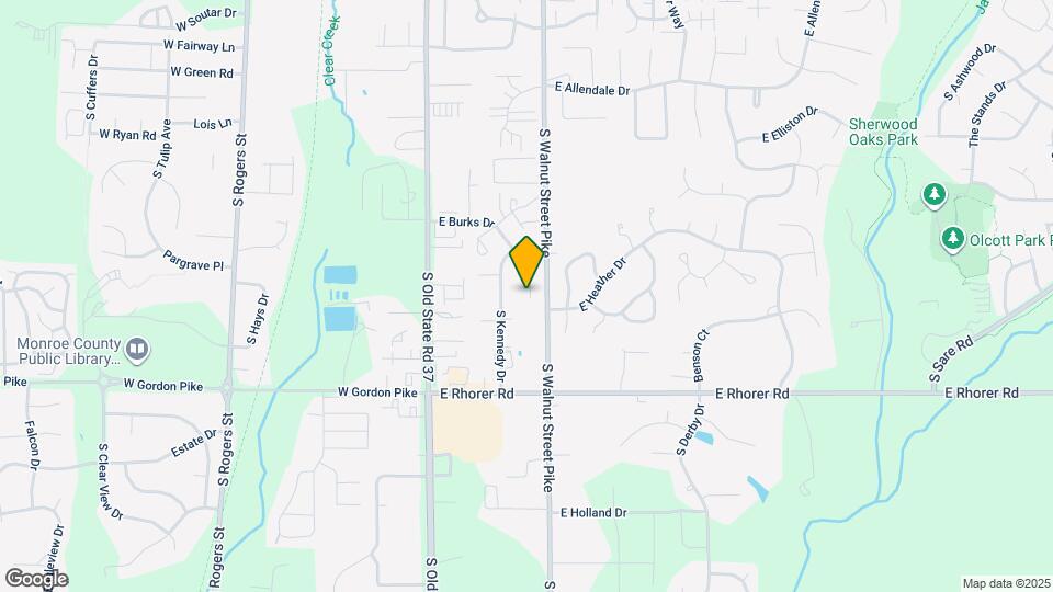 3516 S Burks Ct Map and Location Details