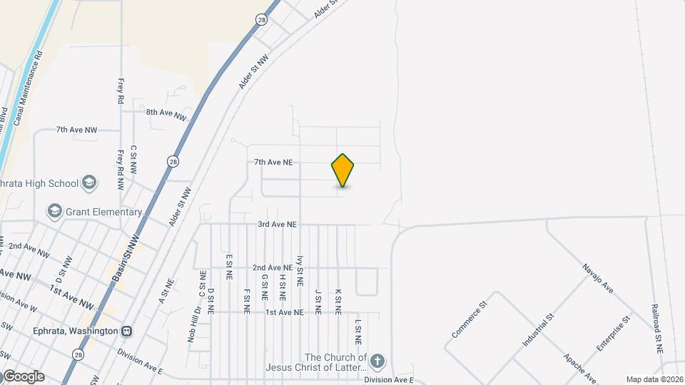 1107 5th Ave NE Map and Location Details