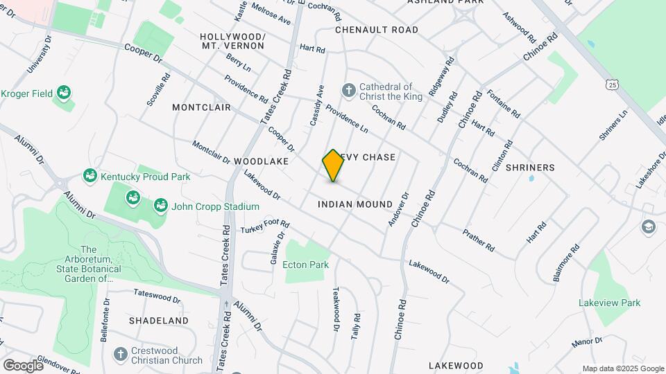 1118 Cooper Dr Mapa y Detalles de la Ubicación