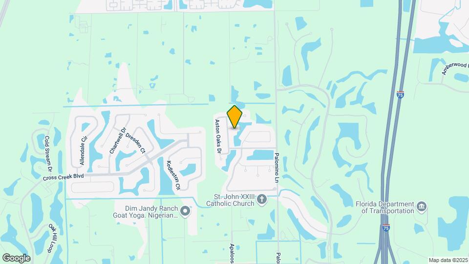 8809 Maple Glen Cir Map and Location Details