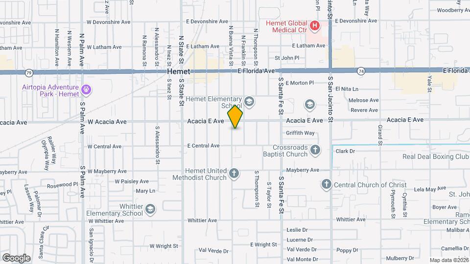 326 S Buena Vista St Map and Location Details