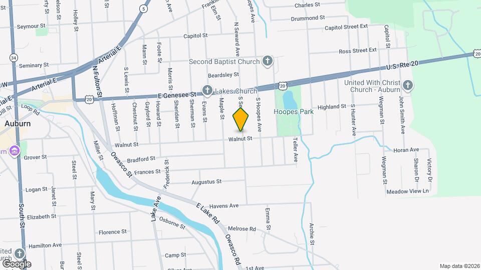 161-161 S Seward Ave, Unit 161 S Seward Avenue Map and Location Details