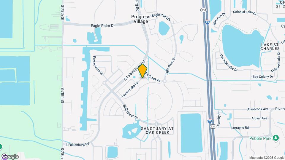 6932 Towne Lake Rd Map and Location Details