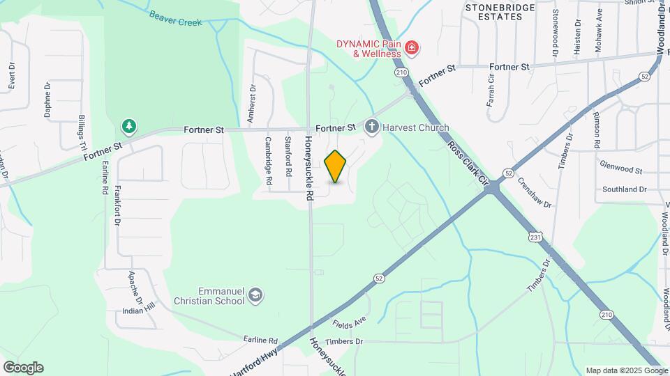 140 Coral Ln Map and Location Details