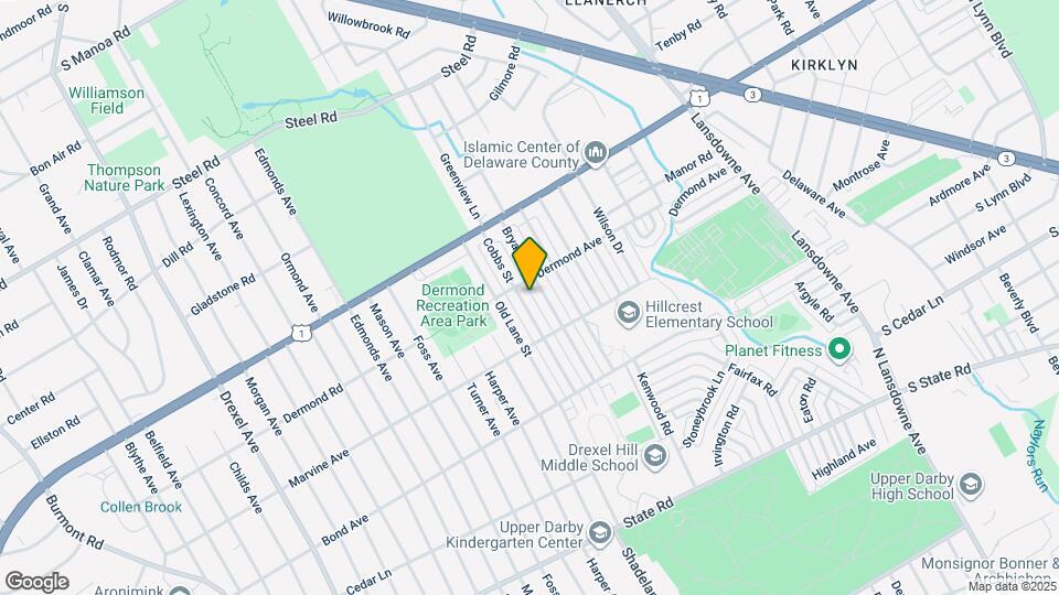 1133 Cobbs St Map and Location Details