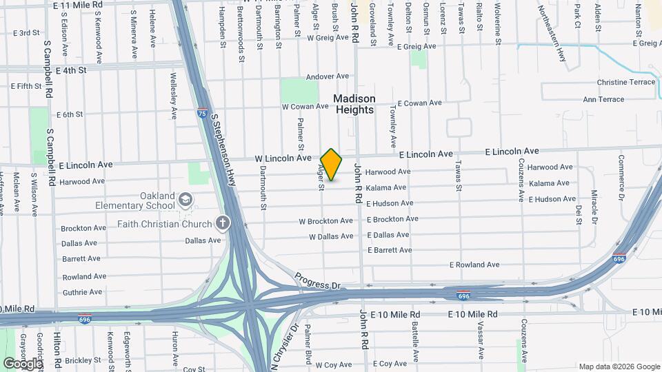 84 W Kalama Ave Map and Location Details
