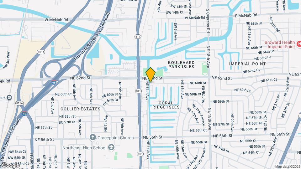 5951 NE 14th Ln Map and Location Details