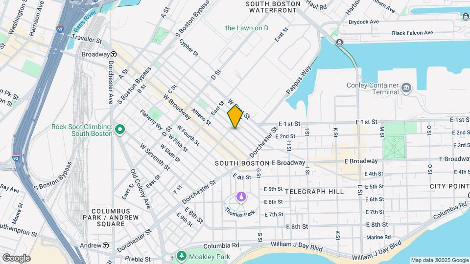 296 W 3rd St Mapa y Detalles de la Ubicación
