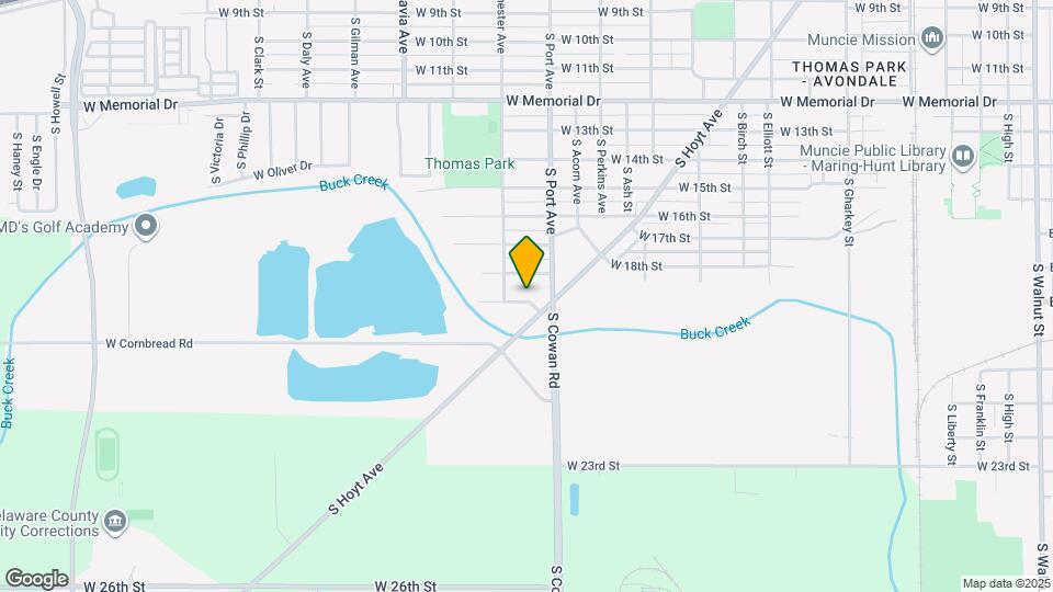 1800 W 19th St Map and Location Details