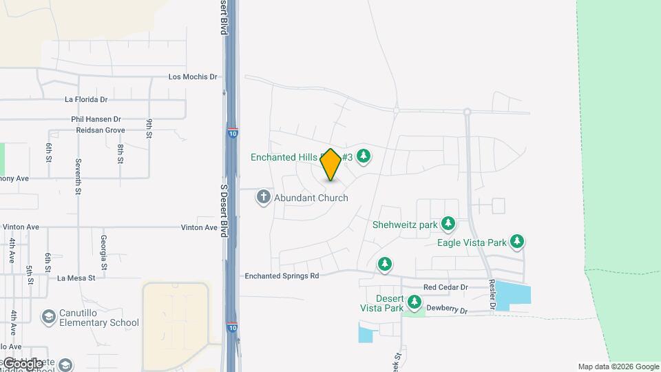 2166 Enchanted Crst Dr Map and Location Details