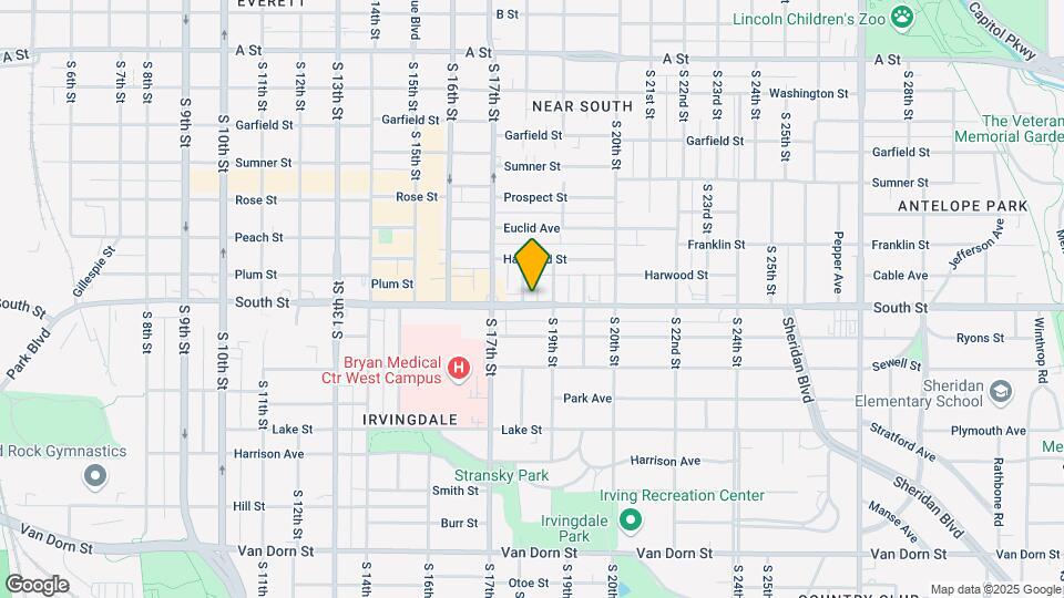 2068 S 18th St Map and Location Details