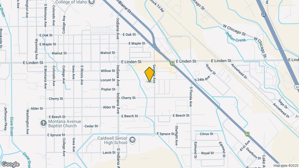 2300 E Locust St Map and Location Details