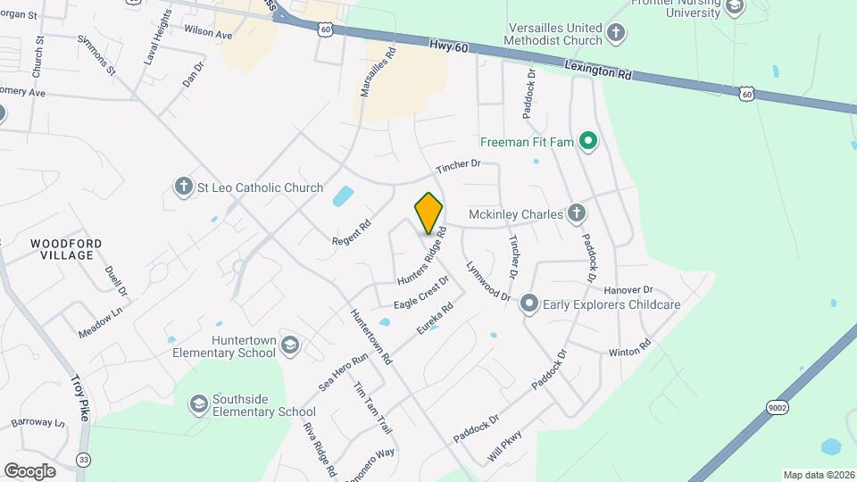 700 Eureka Dr Map and Location Details