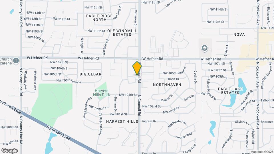 10530 Utica Dr Map and Location Details