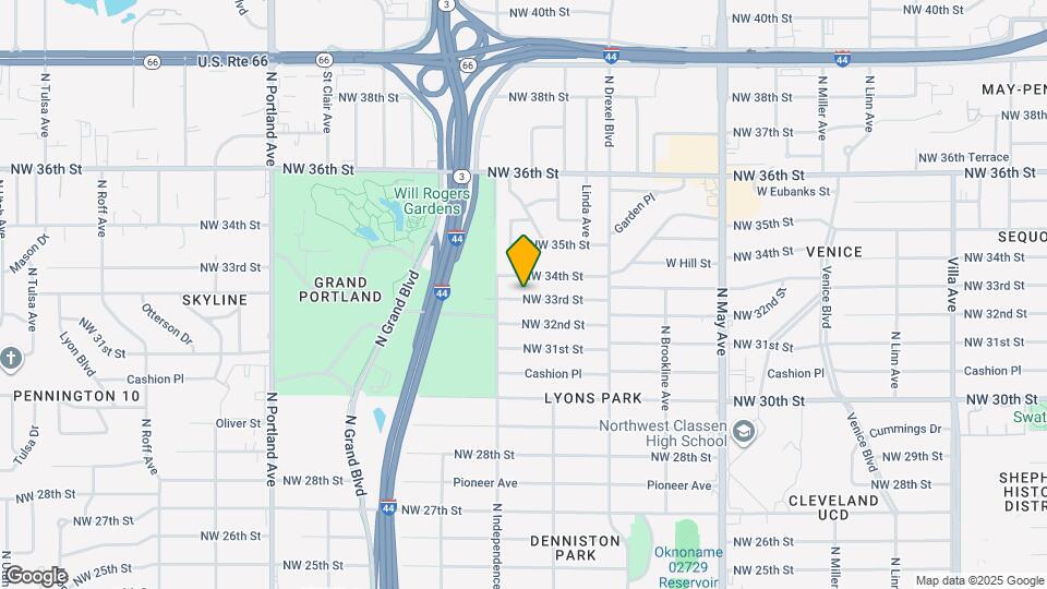 3225 NW 33rd St Map and Location Details