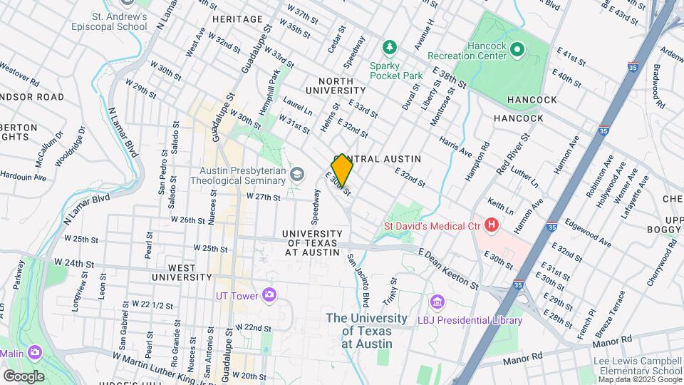 407 E 30th St Mapa y Detalles de la Ubicación