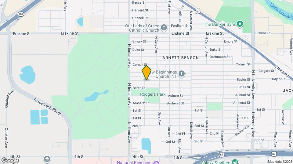3221 Baylor St Map and Location Details