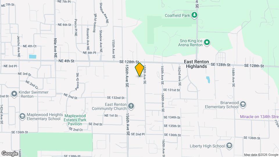 12925 158th Ave SE Map and Location Details