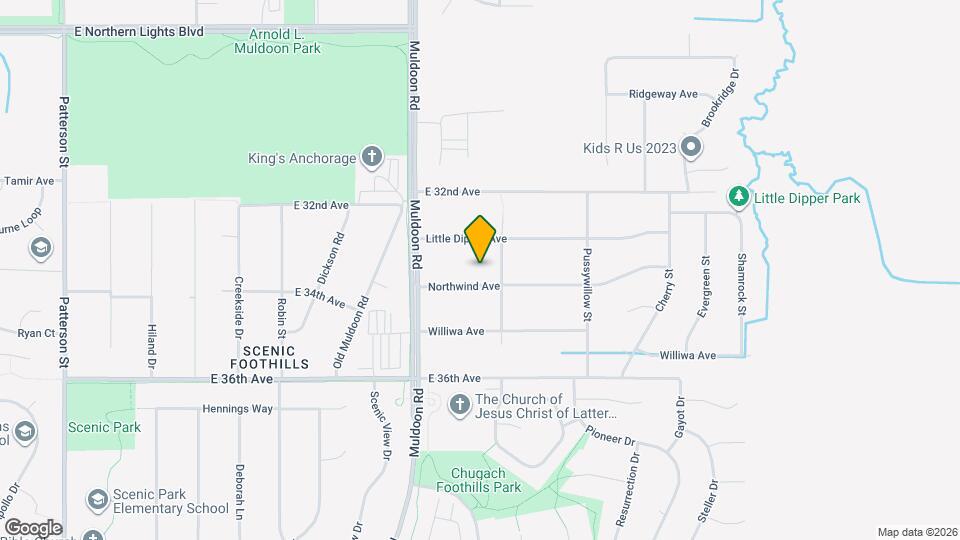 8021 Northwind Ave, Unit B Map and Location Details
